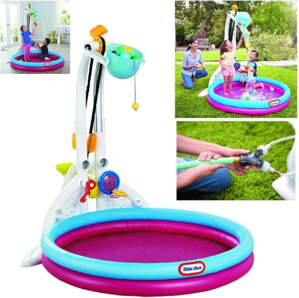 Pallibassein Little Tikes Fun Zone Drop Zone, 150 × 153 × 105 cm